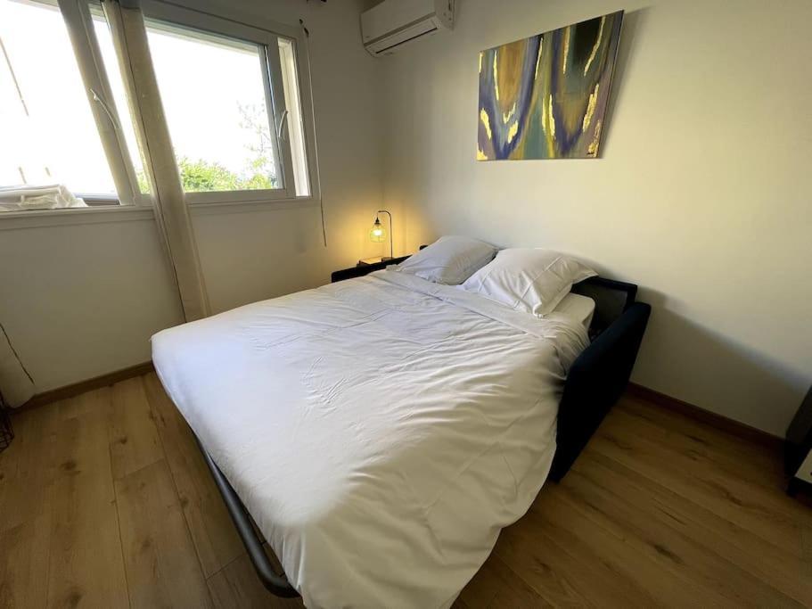 Charmant Studio Climatise Avec Parking, Au Coeur De Pietranera, Plage A 500M, Bastia A 2Km Ville-di-Pietrabugno Buitenkant foto